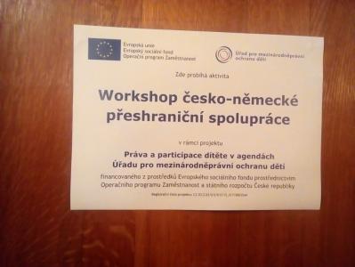 Workshop česko-německé přeshraniční spolupráce Teplice