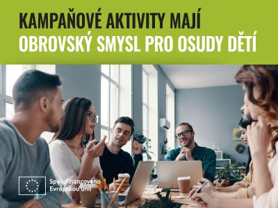 Kampaňové aktivity mají obrovský smysl pro osudy dětí - Ilustrační obrázek