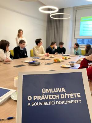 Druhé setkání participační skupiny dětí a mladých dospělých při MPSV: Bezpečí dětí a Úmluva o právech dítěte - Ilustrační obrázek